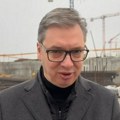 Vučić na gradilištu EXPO: "Građevinci su iz naše zemlje i ovo ide ispred roka"