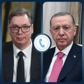 Vučić s Erdoganom o bilateralnoj saradnji i globalnim izazovima