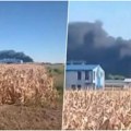 Gori fabrika u adi, vatra guta halu od 2.000 kvadrata! Jezivi prizori na licu mesta, crni dim kulja na sve strane (foto, video)