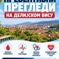 Besplatni preventivni pregledi sutra u Delijskom Visu