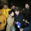 Aleksić i Tepić na protestu ispred RIK: Nema odustajanja dok izbori ne budu poništeni
