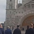 Dodik posetio Saborni hram Hristovog spasenja u Crnoj Gori: Predsedniku RS i Mandiću priređena srdačna dobrodošlica (video)