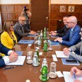Predsednica Gojković sastala se sa generalnim direktorom NIS-a