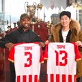 Đi Sung Park i Patris Evra posetili stadion "Rajko Mitić"