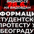 Studentski protest danas u Beogradu: Satnica, neophodne informacije i upozorenja