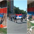 (Video) Muškarac napadnut na Limanu, polili ga farbom dok je crtao trobojku Građanski skup u Novom Sadu odgovor na brisanje…