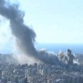 Izrael nastavio sa vazdušnim udarima, žestoko napadnut Bejrut: Prestonica Libana u plamenu (video)