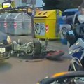 Oboren motociklista u Beogradu: Pojavio se i snimak sa mesta nesreće (video)