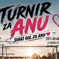 Na Miljakovcu humanitarni turnir za Anu Janković: Svaki gol za Anu!