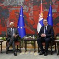 Počeo sastnak Vučića i Košte, razgovor o odnosima Srbije i EU