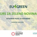 EU4Green otvara Konkurs za zeleno novinarstvo na Zapadnom Balkanu