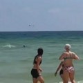 Strašni snimak: Ajkula pliva prema kupačima, ljudi vrište i beže na obalu