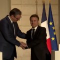 Kosovo kao kost u grlu: Vučić i Makron se "zakašljali" u prvim sekundama susreta!