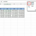 Sortiranje podataka u Excel tabelama