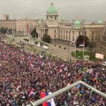 Protest "15. za 15" danas u Beogradu – Studenti u blokadi: Veliki skup kod Skupštine