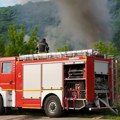 Požar kod železničke stanice Topčider, gore napušteni vagoni