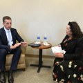 Đurić sa britanskom specijalnom izaslanicom za Zapadni Balkan: Bilateralni odnosi Srbije i Ujedinjenog Kraljevstva dobri, ima…