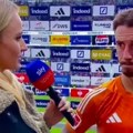 Kapiten ostao zapanjen: Kada je čuo prvo pitanje TV novinarke - odmah je napustio intervju (video)