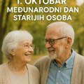 1. oktobar: Međunarodni dan starijih osoba