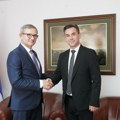 Ministar poljoprivrede sa Serafimovskim o bržem prometu roba i uklanjanju prepreka u trgovini
