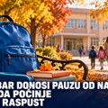 Bliži se jesenji raspust: Đaci bez nastave od 11. do 15. novembra