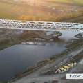 Novi Železnički most u NS montira se tehnikom naguravanja, evo dokle je dosegao (VIDEO)