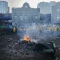 Брисел: Блокиране улице и пожар на Луксембуршком тргу услед протеста фармера