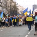 "Marš solidarnosti sa Ukrajinom" u Beogradu