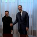 Vučić: Sa Zelenskim o važnosti postizanja dugoročnog i održivog mira