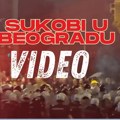 Krenuli sukobi u Beogradu, demonstranti u fantomkama napadaju policiju