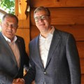 Vučić sa Dodikom: "Razgovori o unutrašnjim i spoljnim napadima na Srbiju i Srpsku"