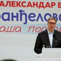 "Evo, živ nisam" Vučić u Aranđelovcu o izjavama Plenkovića da će se žaliti NATO: "Tolika je histerija nastala kada su nam…