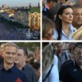 Borko Stefanović i Marinika Tepić poslali poruku sa protesta u ime Đilasove stranke