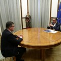 Vučić se sastao sa Miroslavom Lajčakom: Priprema se sastanak u Briselu (video)