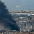 Avion „Er Srbije“ iznad Bejruta u trenutku napada: Rojters zabeležio nesvakidašnju fotografiju