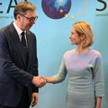 Šta je Vučić objavio o svom razgovoru sa Kajom Kalas?