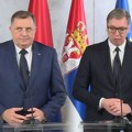 Vučić danas sa Dodikom: Sastanak u 11.30 časova