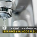 Privremeni prekid vodosnabdevanja i ispiranje mreže u Čantaviru i Bajmoku