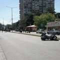 Težak sudar bicikla i motorcikla na Bulevaru Zorana Đinđića u Nišu