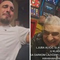 Ljuba Aličić proslavio 70. rođendan u kladionici sa Darkom Lazićem: Isplivao snimak, evo šta su radili