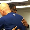 Zvezda dobila "pojačanje" u Areni: Karter izašao iz bolnice i odmah došao na utakmicu, Obradović ga izgrlio