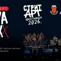Tijana Bogićević i Viva Vox na trgu u Kraljevu