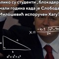 Studenti održali Vučiću čas matematike: Koliko su „blokaderi“ imali godina kad je Milošević isporučen Hagu