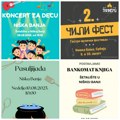 Bogat program za vikend u Niškoj Banji – koncert za decu, bankomat knjiga, Čili fest i Pasuljijada