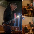 Glumac se opustio i osamio! Zoran Cvijanović uživa u popodnevnoj kafi na Vračaru, paparaco