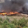 Požar u fabrici peleta, nema povređenih