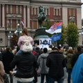 Protest ispred Narodnog pozorišta: I za vreme okupacije Narodno pozorište je radilo