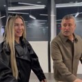 (Foto/video) Vesna i Đole stigli u Beograd: Ona bez šminke i sa rancem, Đogani kao sa modne piste