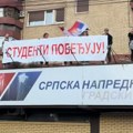 Studenti i građani u Nišu: „Nećemo ćutati na gaženja, odgovaraćete pred zakonom“