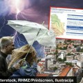 Stiže velika kiša, opasnost od poplava u Srbiji! Sudar dva suprotna ciklona! Posle cepanja neba slede temperature od 30…